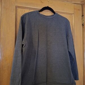 Men's Gray Long Sleeve Shirt